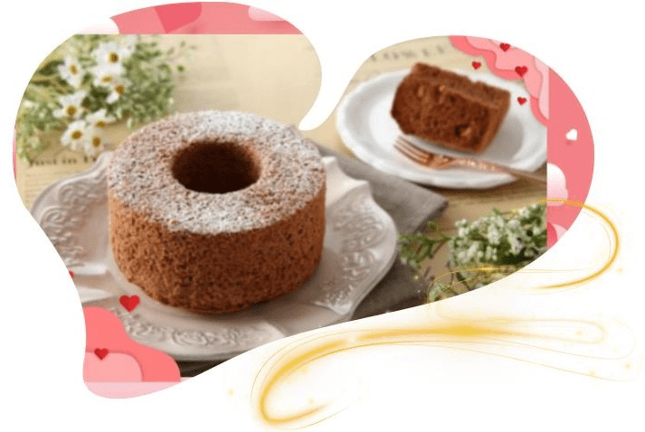 たっぷりナッツのブラウニー