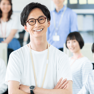 さわやかな男性