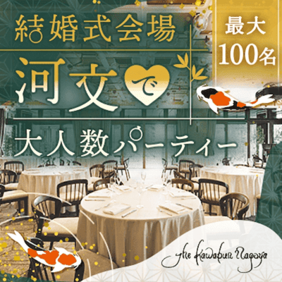 【丸の内駅すぐ】【最大100名！老舗の結婚式場を貸切】
20・30代限定！大型恋活PARTY