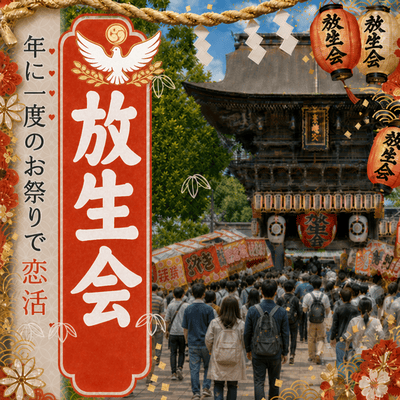 【箱崎宮前駅すぐ】＼9月限定／福岡三大祭りで素敵な出会い
【放生会祭り】グループさんぽ！