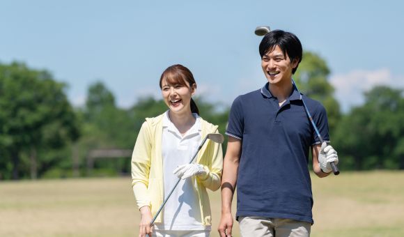 ゴルフ好き同士で出会う